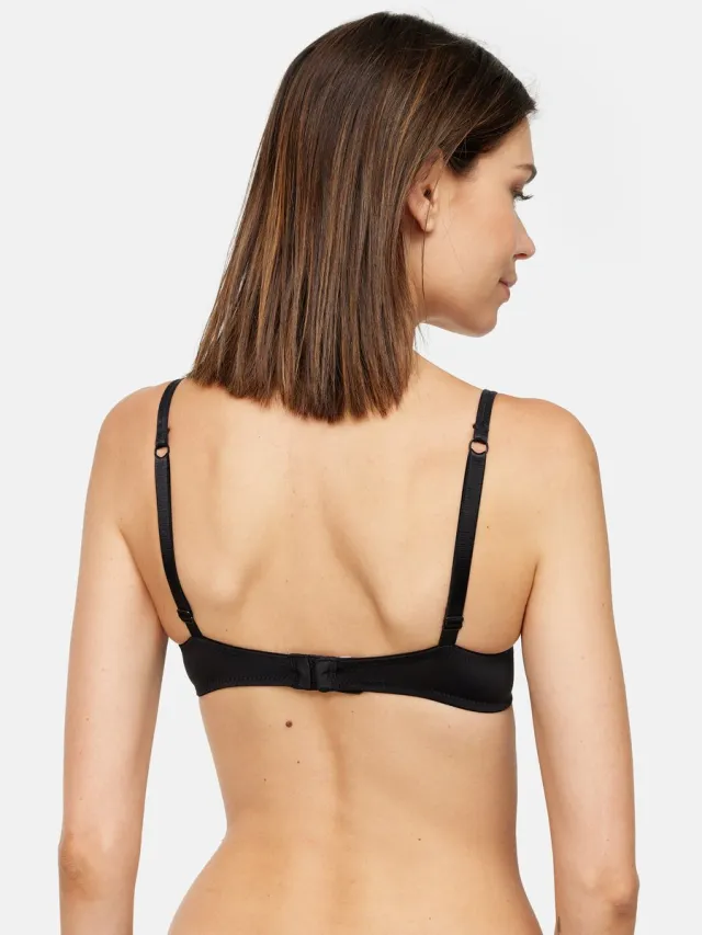 nur die T-Shirt-BH Basic Zwart