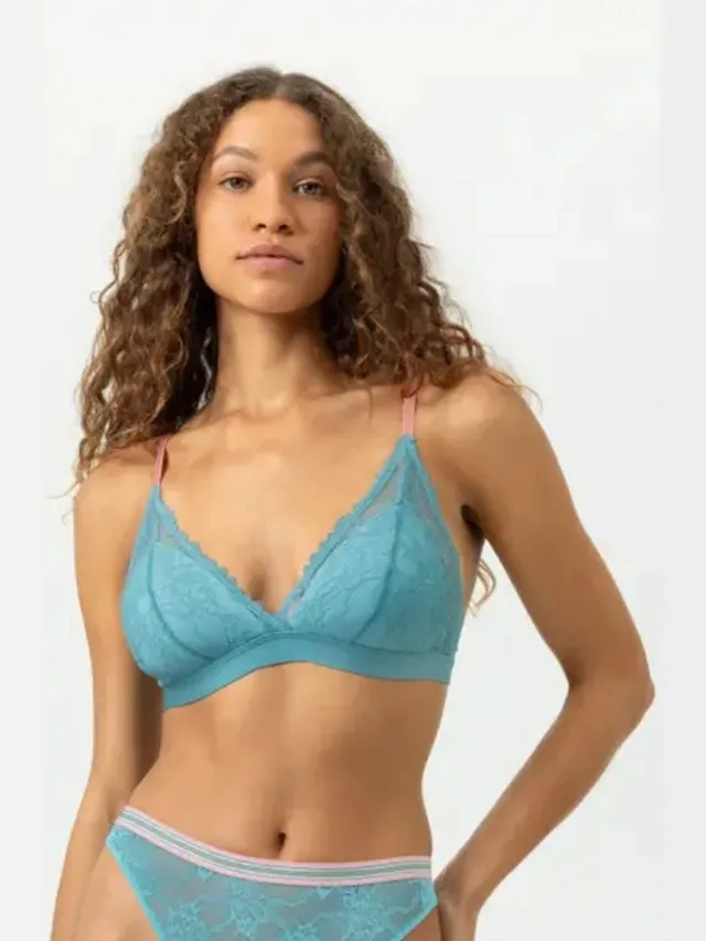 Mey Poetry Style Triangel BH Teal Dream Blauw