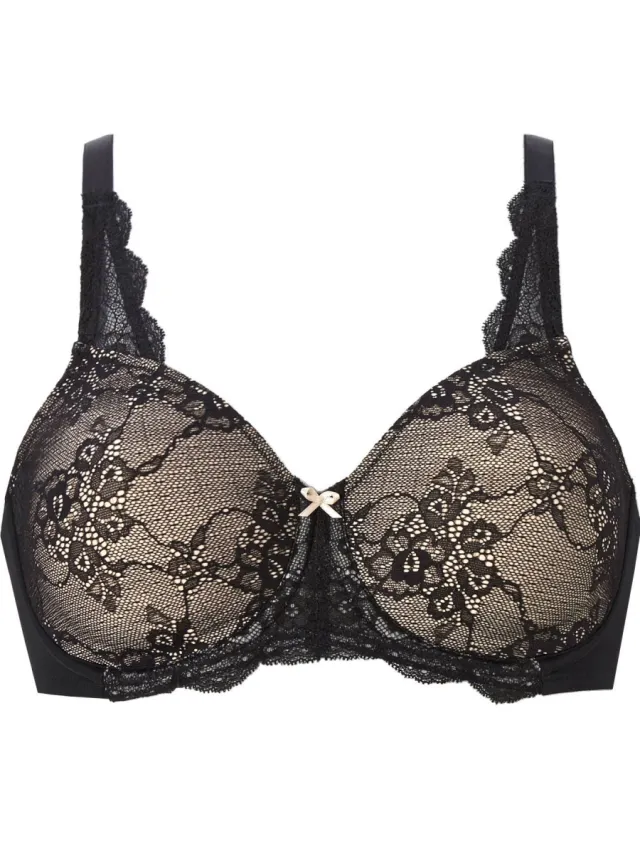 Triumph Contouring Sensation niet-voorgevormde minimizer-bh zwart, foto 2