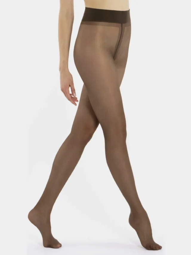 Le Bourget perfect 20 den chic panty maat XL bronze