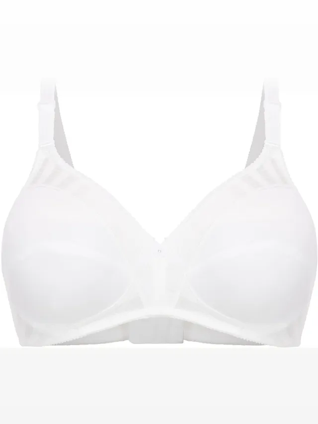 Felina Weftloc Bh zonder Beugel 0000376 003 Wit - maat EU 110B / FR