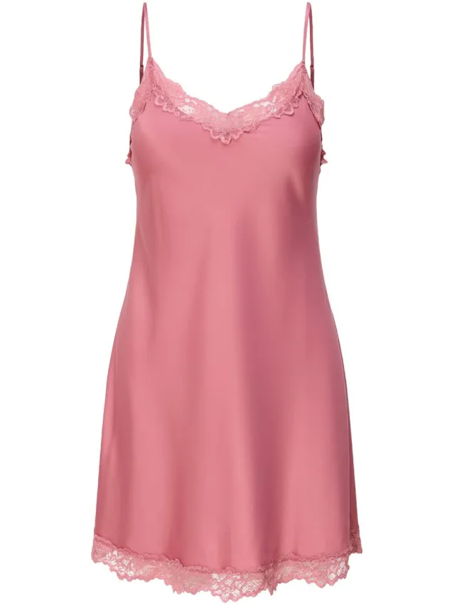 LingaDore DAILY Satin chemise Dusty rose