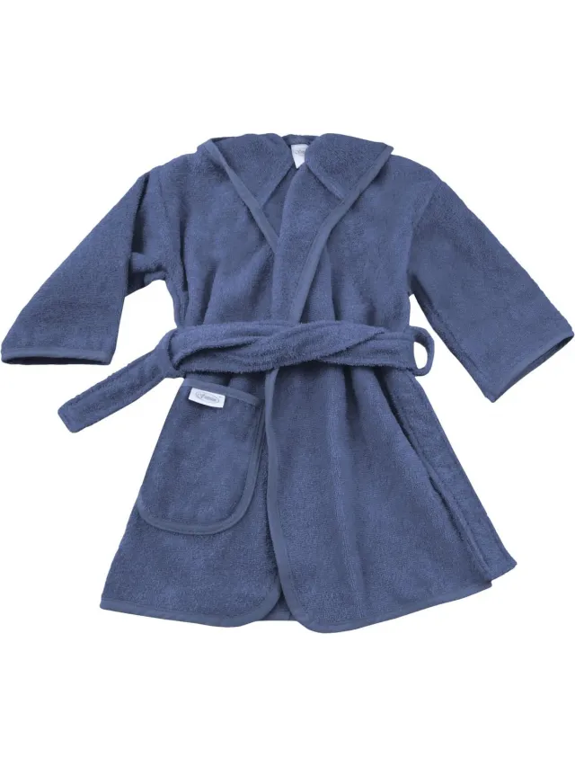 Funnies Badjas Silk blue 4-6jr