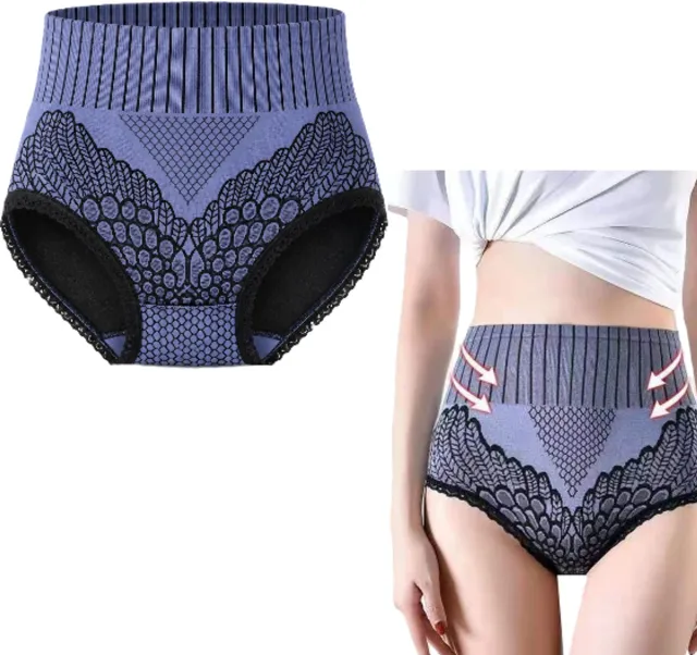 LOUZIR Shaping Slip - Corrigerend Slipje - Body Shaper Slip - Shapewear Dames - Corrigerend Ondergoed Voor Dames - Heupliftende Bodyshaper – Tailletrimmers - LOUZIR Blauw