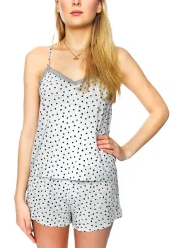Calvin Klein Flocked Hearts Short Set * Actie * Grijs
