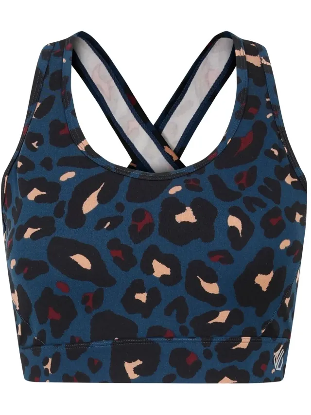 Dare 2b Vrouwenbeha Dare 2B Swift II moonlight denim animal print