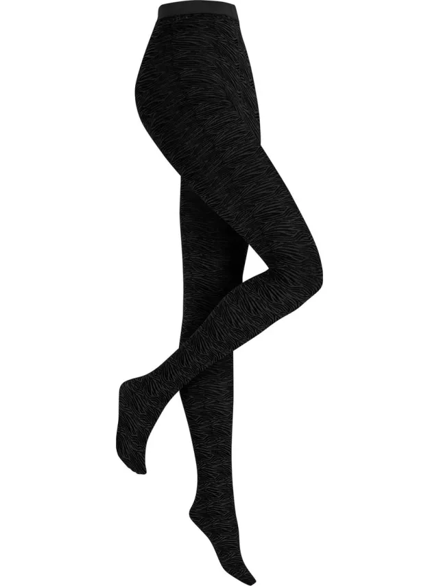 Hudson Fashion Panty Zebra - Zwart-46