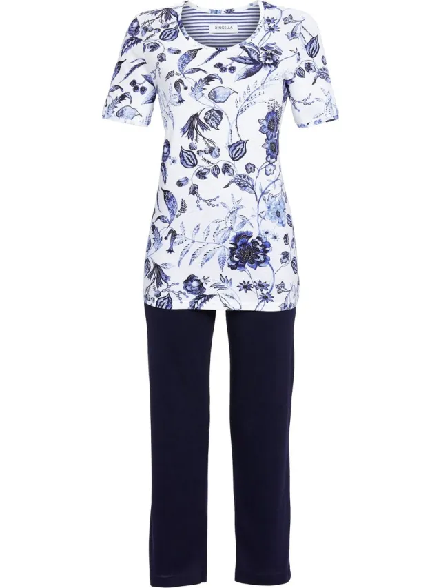 Ringella Nice Appearance – Pyjama – 5211215 – Blue White – Blauw