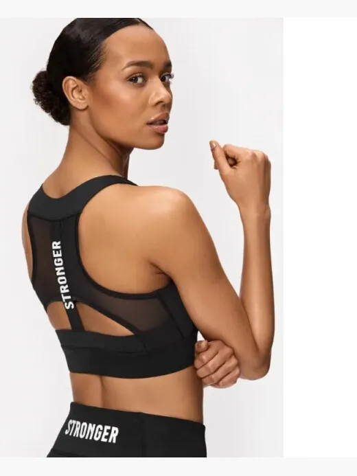Stronger Bounce sports bra 1638-9999 Zwart