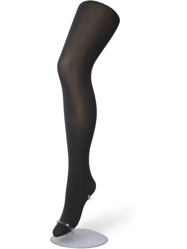 Bonnie Doon Curvy Line Dames Panty 40 Denier maat 56/58 5XL Zwart - Plus - Lycra Xceptionelle - Maatje meer Panty - Zeer Chique en Comfortabel - Hoge Rekbaarheid - Grote maten - Extra Comfort - Black - BP051982.101