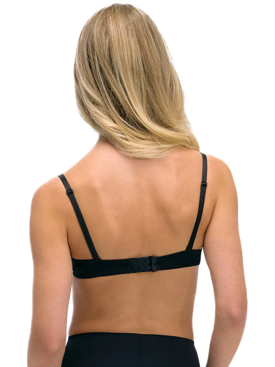 MAGIC Bodyfashion voorgevormde plunge bh met beugel zwart, foto 4
