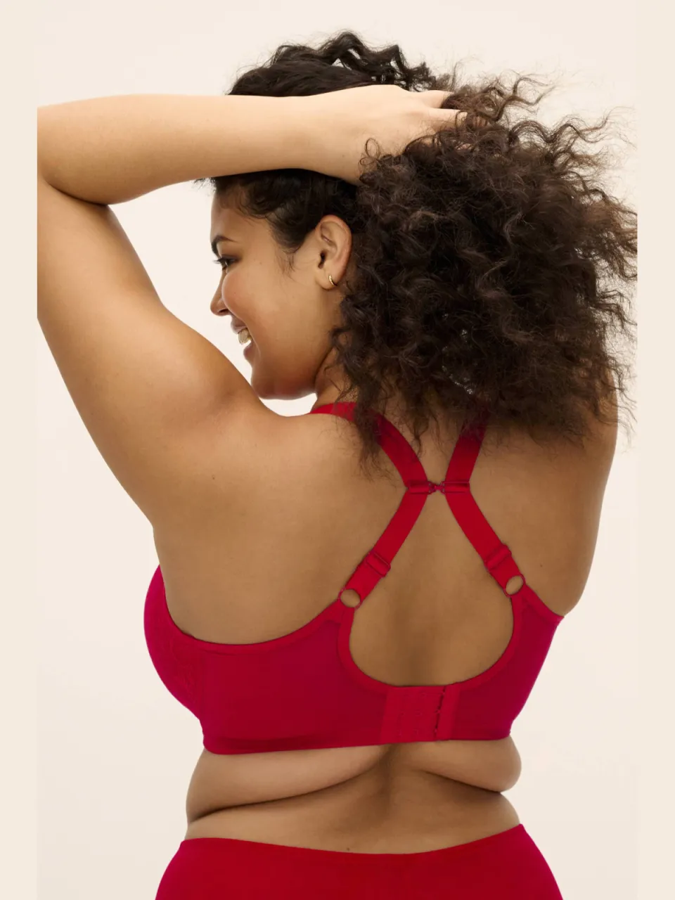 Elomi Brianna voorgevormde beugel-bh rood, foto 4