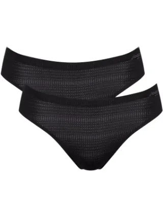 Sloggi ZERO Motion Ultra High Leg slip zwart Blauw,Bruin,Zwart
