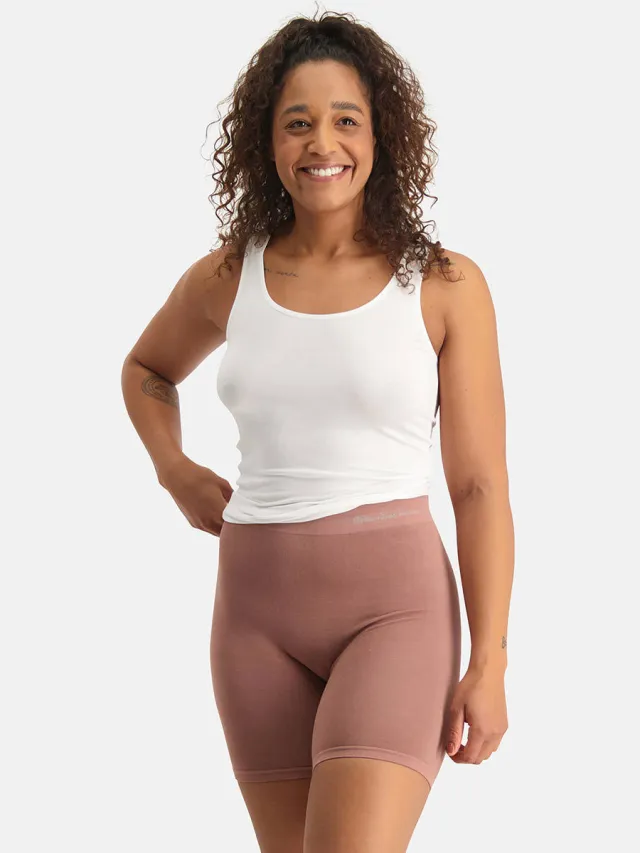 Bamboo Basics Suze biker short lichtbruin