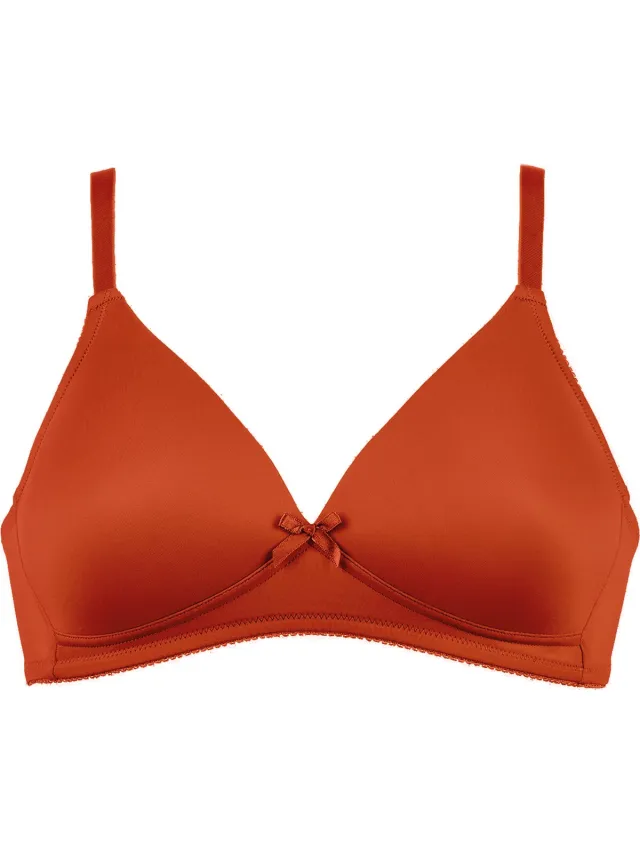 Naturana Voorgevormde soft bh - 5166 - Orange Saffron