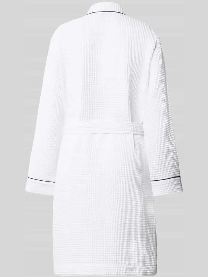Lauren Ralph Lauren Regular fit badjas van katoenmix wit, foto 2