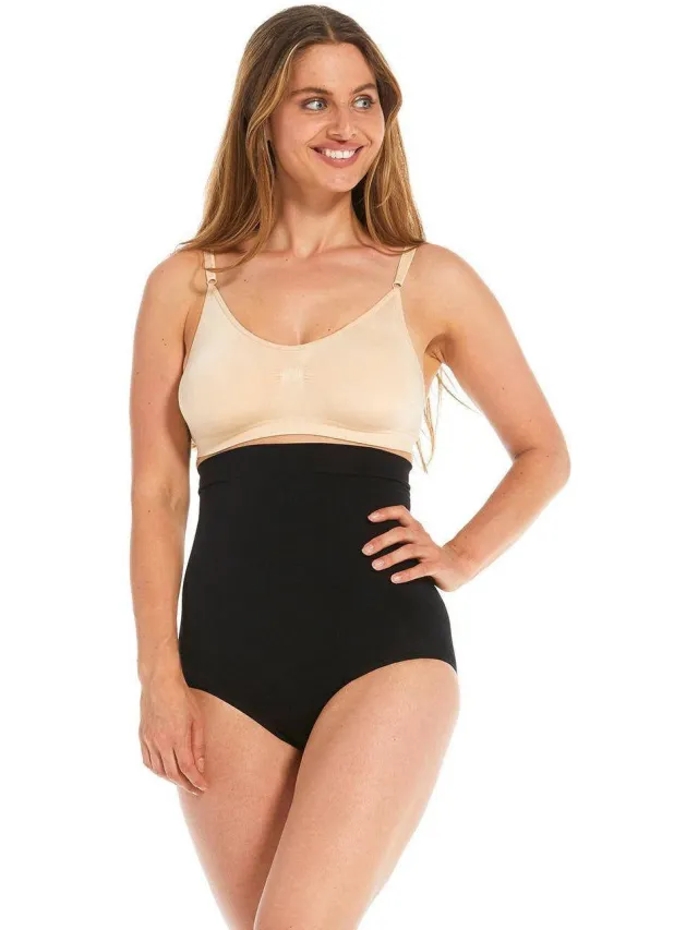 MAGIC Bodyfashion high waist medium corrigerende slip Comfort Waistnipper zwart