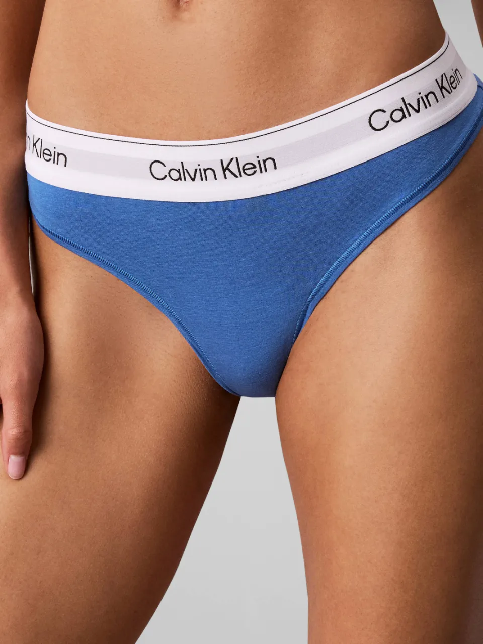 Calvin Klein string blauw, foto 6