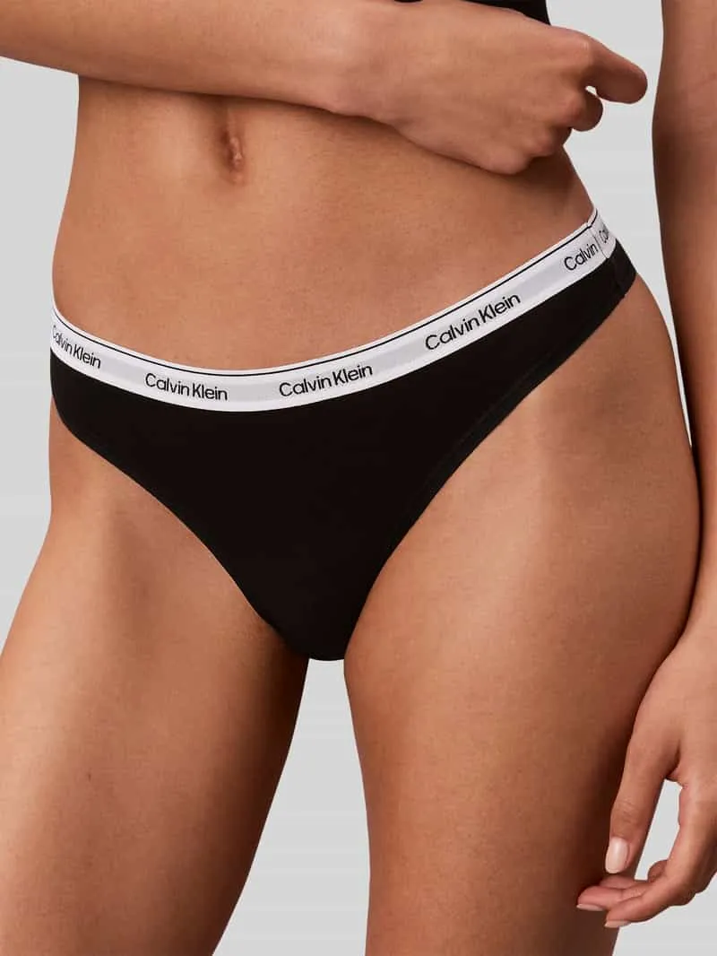 Calvin Klein Strings van katoenmix in set van 5 roze, foto 4