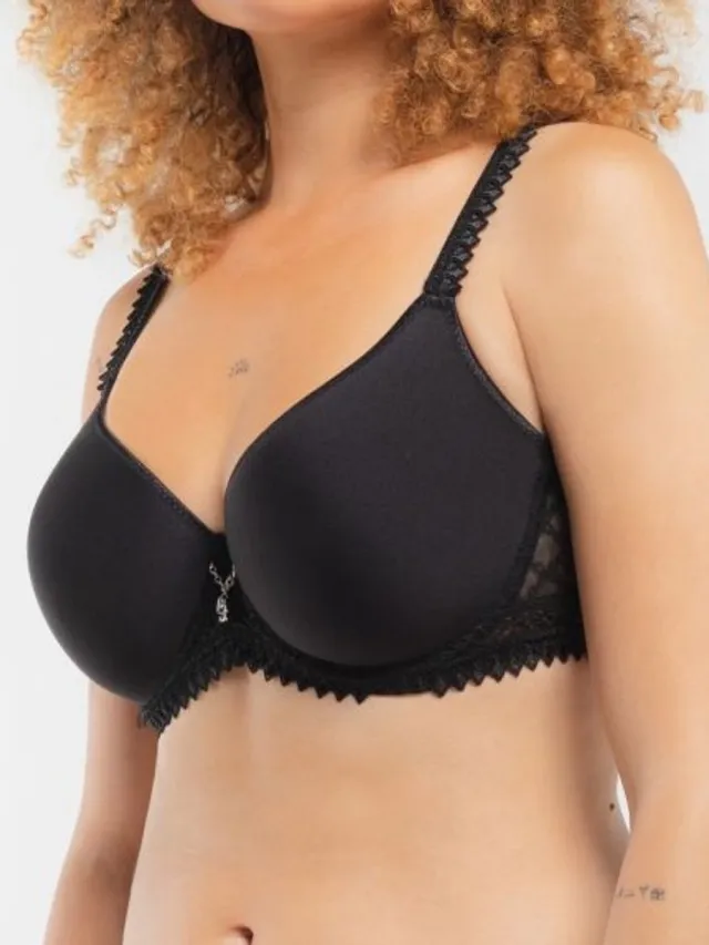 Louisa Bracq Paco Spacer Beugel Bh 48506 485 NOIR - maat EU 95B / FR Zwart