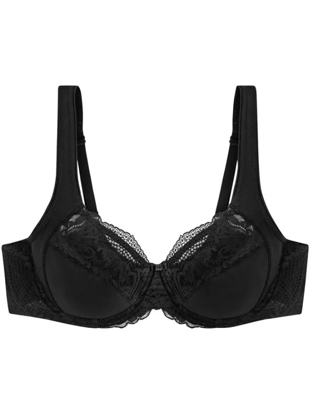 Triumph Bügel-BH Modern Lace+Cotton Black