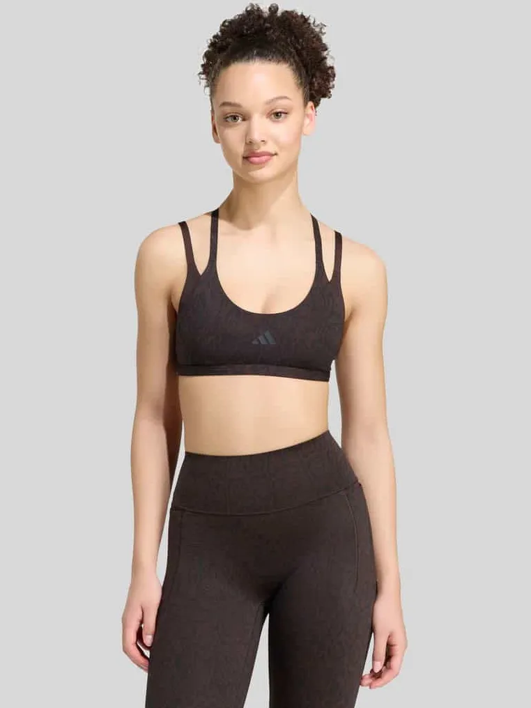 Adidas Sport-bh met ademende ondersteuning Zwart