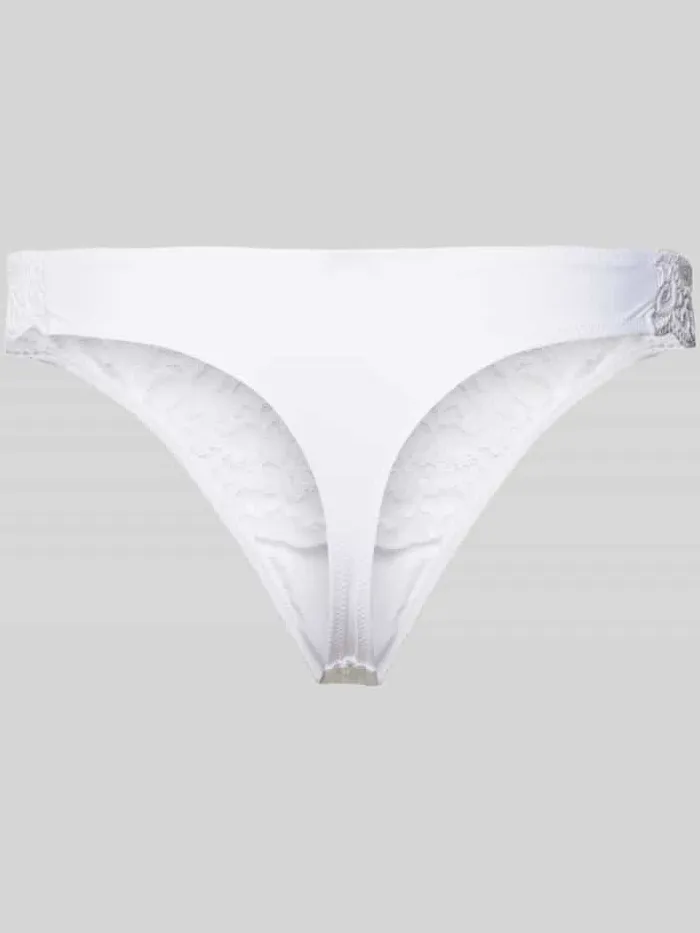 Triumph String in semi-transparant design, model 'AMOURETTE' wit, foto 2