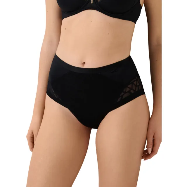 Lisca Opal slip met hoge taille zwart