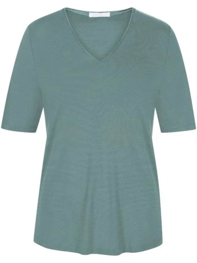 Mey Shirtje korte Mouw Lovestory Alena Dames 16216 15 venice blue Meerkleurig