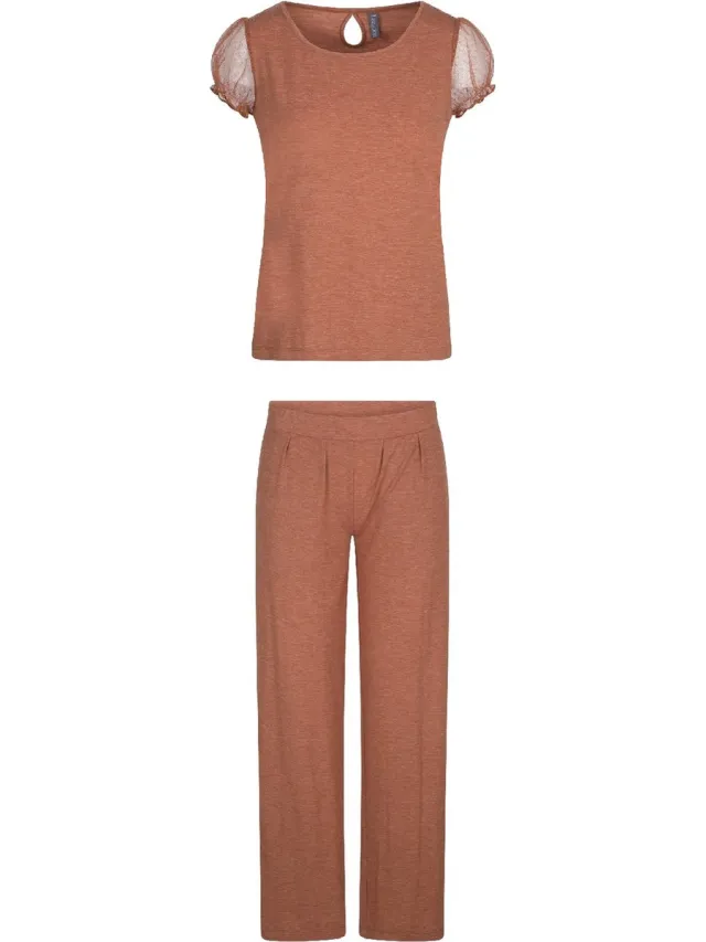 LingaDore Pyjama set - 7412 - Sierra bruin