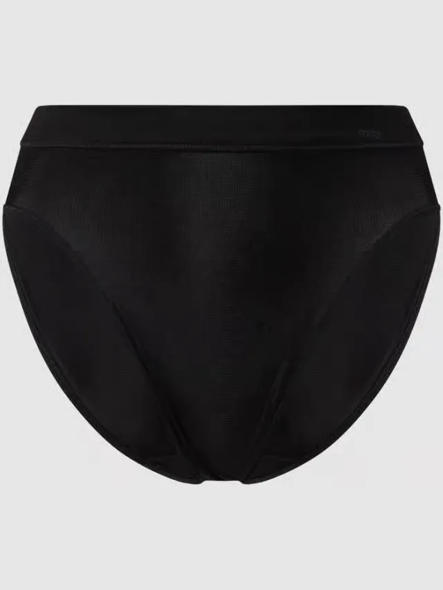 Mey Emotion slip met deelnaden zwart, foto 2