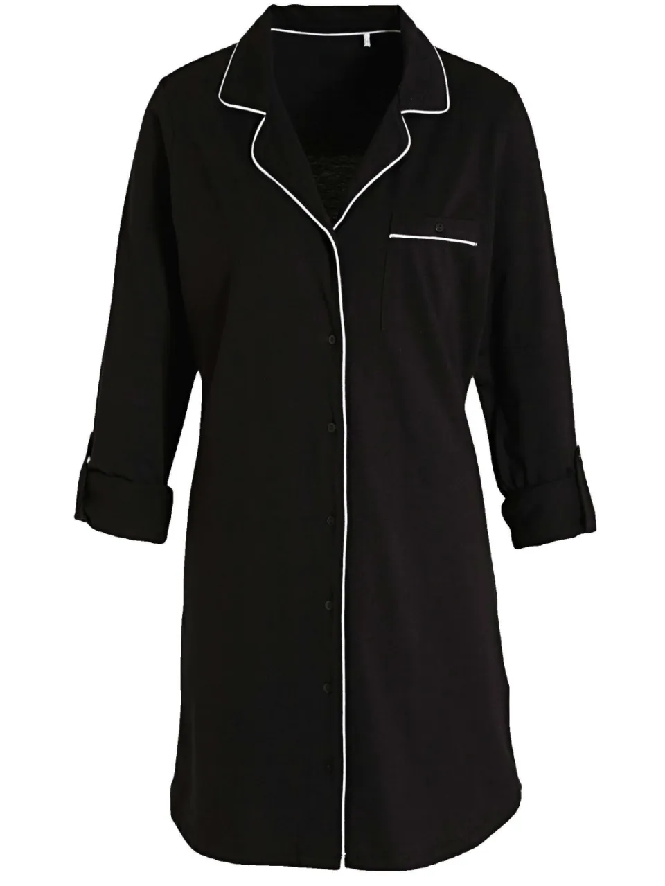 Dreamcovers jersey nachthemd zwart, foto 2