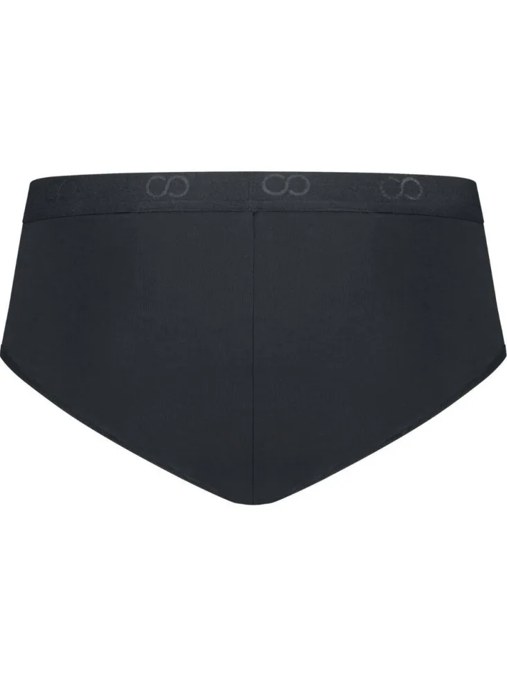 Moodies Undies sterk absorberende hipster menstruatieslip zwart, foto 3