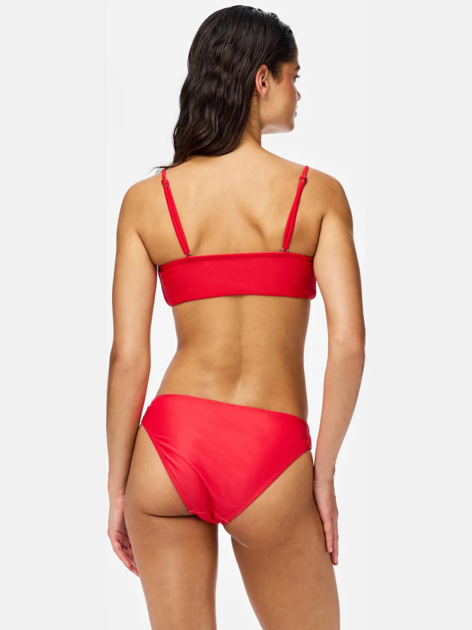 Pieces bikinibroekje PCBAOMI koraalrood, foto 5