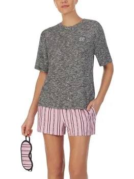 Dkny 100 DKNY Short Pj Set Versch.kleure/Patroon,Roze,Grijs,Rood,Zwart