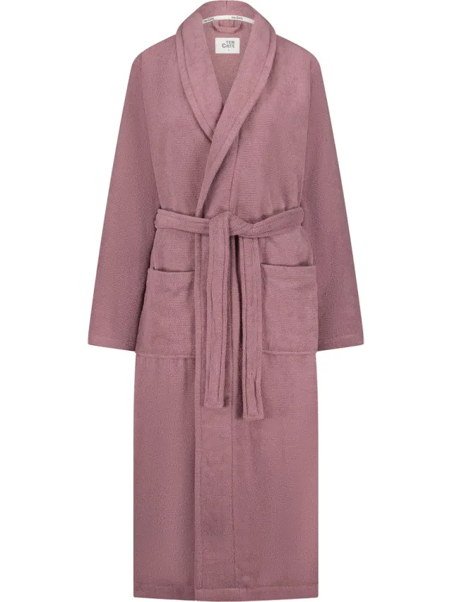 Ten Cate Basics badjas mauve voor Dames