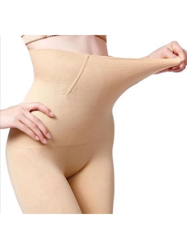 Heble® *** Corrigerende Slip - voor dames in maat 3XL (XXXL) - Corrigerend ondergoed voor een zelfverzekerde look - van Heble® *** Beige