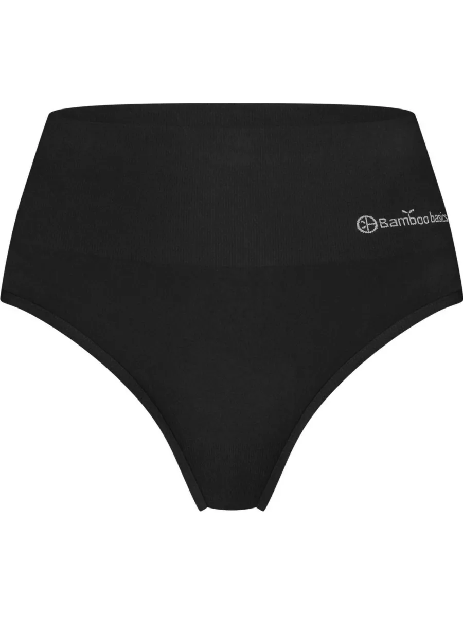 Bamboo Basics Zoey high waist string zwart