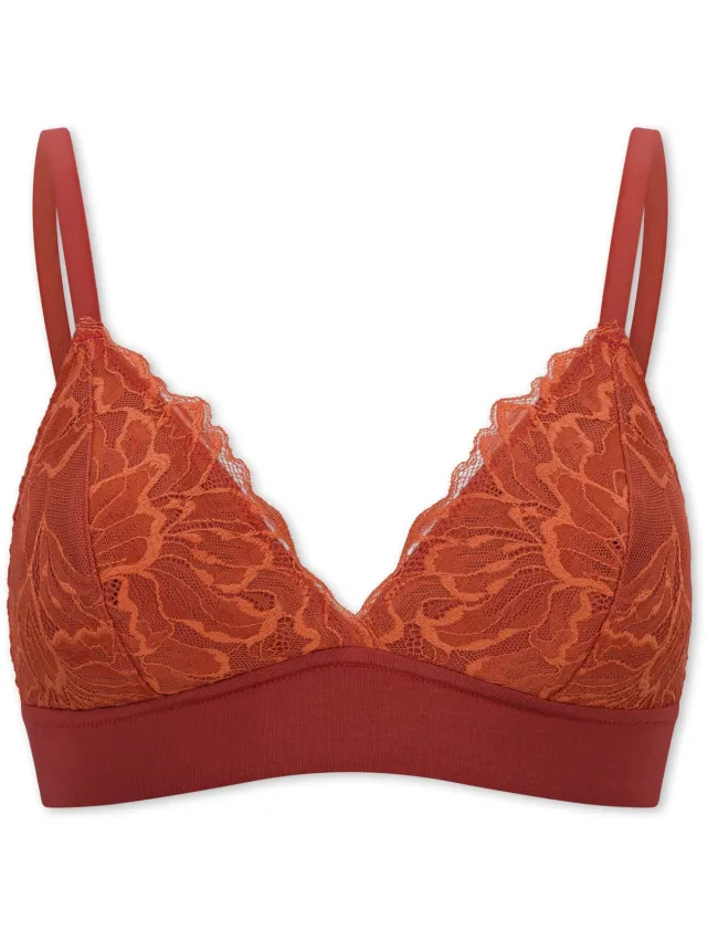 Schiesser Bügelloser BH Unique Premium sienna