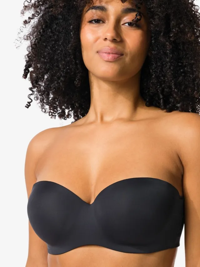 HEMA Multiway bh met beugel zwart (zwart)