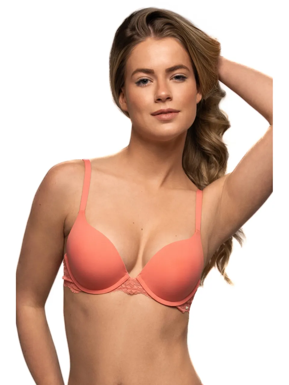 After Eden Tess voorgevormde push-up bh oranje, foto 4
