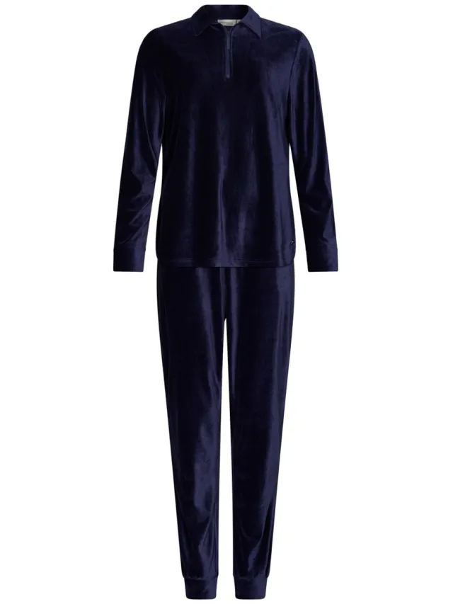 Pastunette Premium - Huispak - Midnight - Rib Velours - Donkerblauw