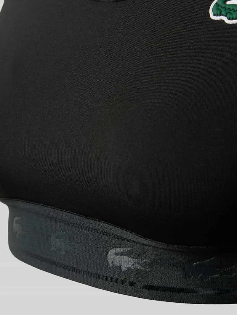 Lacoste Sport-bh met logopatch zwart, foto 2