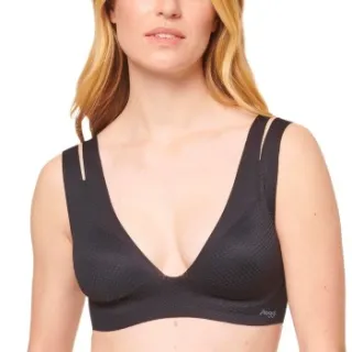 Sloggi ZERO Feel Flow bralette zwart Blauw,Bruin,Zwart,Lila,Geel