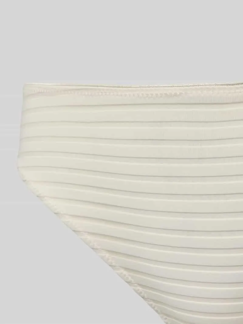 Marc O'Polo Slip met semi-transparant streepmotief offwhite, foto 3
