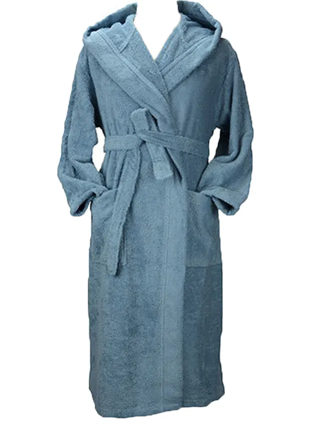 ARTG Biologische ochtendjas voor volwassenen Robezz Unisex (Blauw)