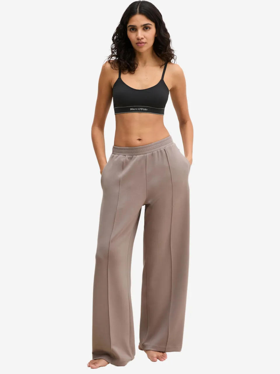 Marc O'Polo Vrouwen Pyjama broek Modal Allure Bruin