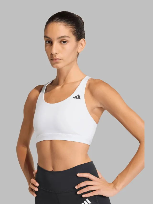 Adidas Performance sport-bh medium support Optimé- wit, foto 5