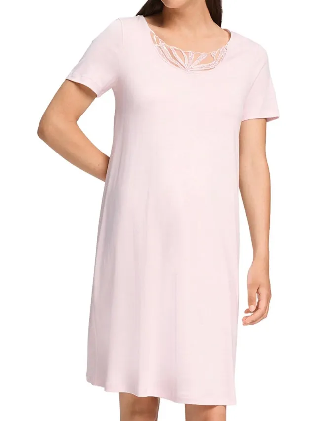 Hanro Dames nachthemd Rosaria rose bath