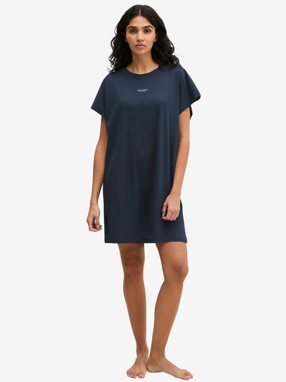 Marc O'Polo Mix N Match nachthemd donkerblauw